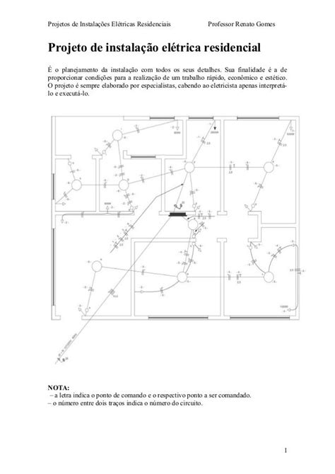 Exemplo De Projeto De Instalação Elétrica Residencial Vários Exemplos