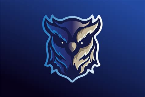 Owl Mascot Logo Gaming Gráfico Por Barra Zain · Creative Fabrica