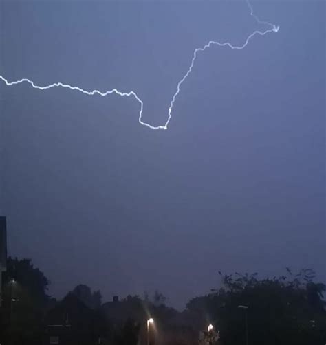 Storm In Manchester July 2019 Manchester Evening News