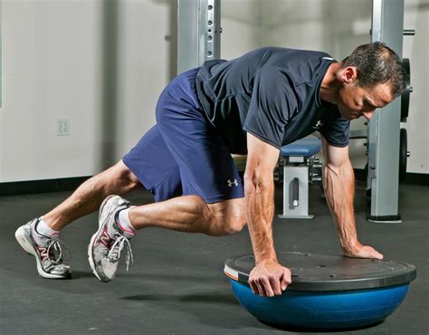 Mountain Climber With Bosu Ball Exercise A Very Challenging Core