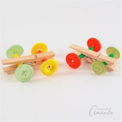 Today Im Going To Show You How To Make A Clothespin Car With