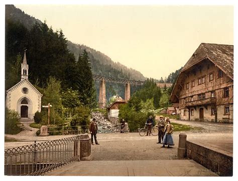 Entrance To Gorge Hollenthal Black Forest Baden Germany Look And