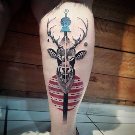 40 Beautiful And Inspiring Deer Tattoo Designs Tattoobloq Deer