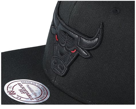 Chicago Bulls 72 10 Black Snapback Mitchell And Ness Caps Uk