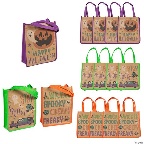 Large Halloween Tote Bags Oriental Trading