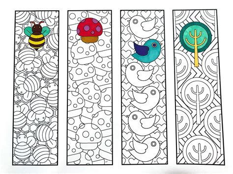 Printable Bookmark To Color Printable Word Searches