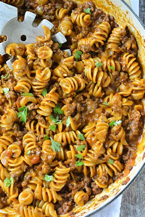 Easy Ground Beef Recipes With Pasta