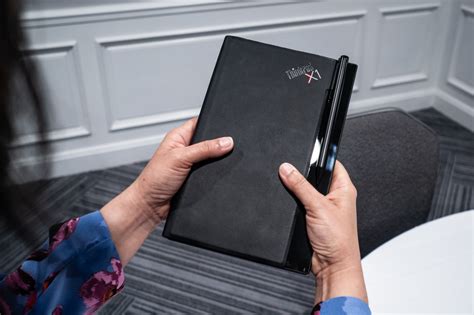 Lenovo's foldable oled pc prototype last year now has a name, a price, and a vague shipping date. Lenovo ThinkPad X1 foldable tablet first look | PCWorld