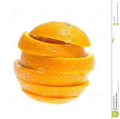 Fresh Oranges Isolated On White Background Stock Photo Image Of Fresh