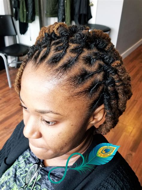 Short dreadlocks are easy to wear and easily achieved with no pinning or braiding requirement. Dreadful (With images) | Short locs hairstyles, Short ...