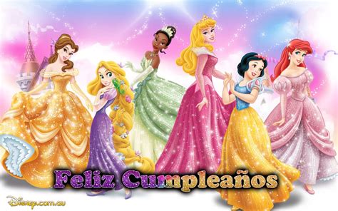Feliz Cumpleaños De Princesas Disney Imagui