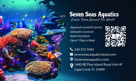Seven Seas Aquatics Inc Cape Coral Fl