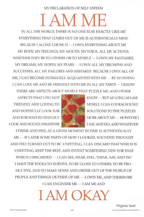 I Am Me Poster Old Quotes I Am Quotes Its Okay Quotes