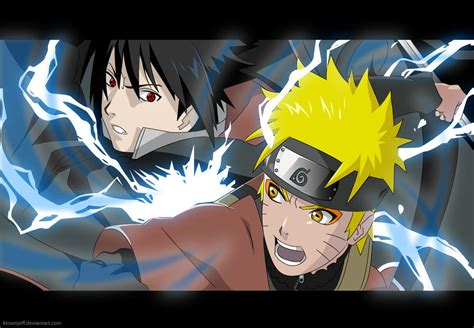 Sage Naruto Vs Akatsuki Sasuke By Ktownjeff On Deviantart