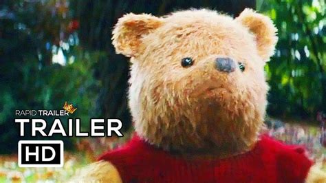 christopher robin official trailer 2018 disney live action winnie the pooh movie hd youtube