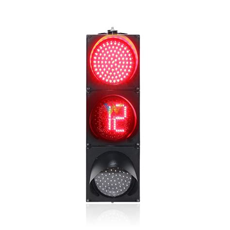 Wdm 200mm Led Traffic Signal Light With Countdown Timer Buy At The