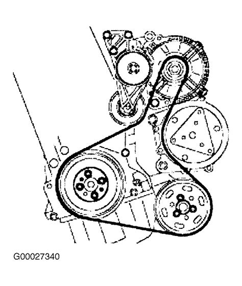 2002 Volkswagen Jetta Serpentine Belt Routing And Timing Belt Diagrams