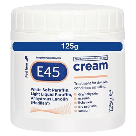 e45 moisturiser lotion body face and hand lotion for very dry skin morrisons