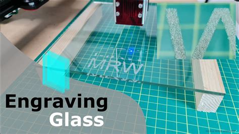Engrave Glass With A Laser Machine Youtube