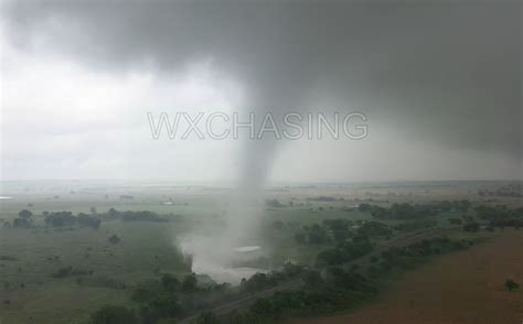 Drone Captures Close Up Views Of Stunning Tornado In Oklahoma The