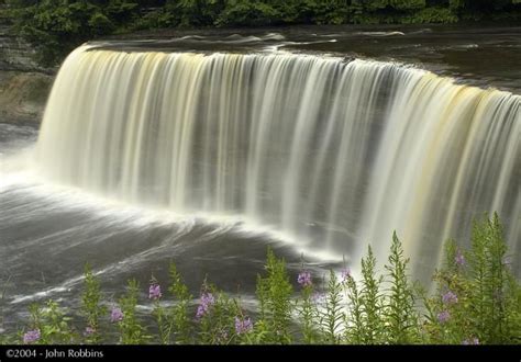 Upper Tahquamenon Falls Located In The Upper Peninsula Of Michigan