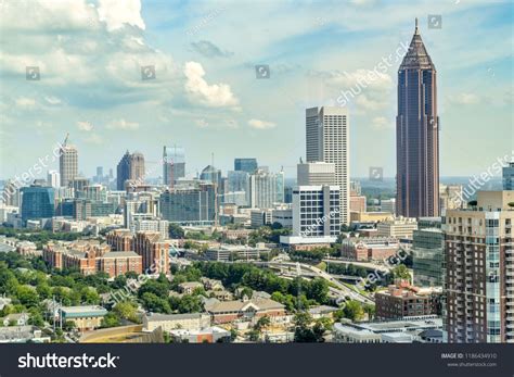 Aerial View Of Downtown Atlanta Atlanta Georgia Usadowntownview