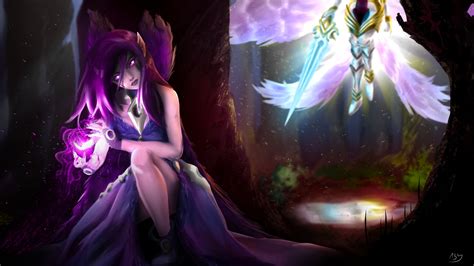 Come With Me Morgana And Kayle Fanart By Abysan On Deviantart