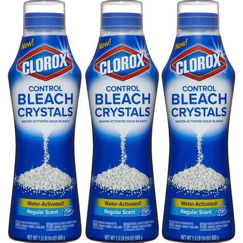Clorox Control Bleach Crystals Regular 72 Ounces Packaging May Vary