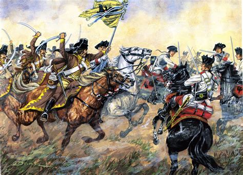 Seven Years War Battle Of Pra G The Battle Dragoons Ammunition