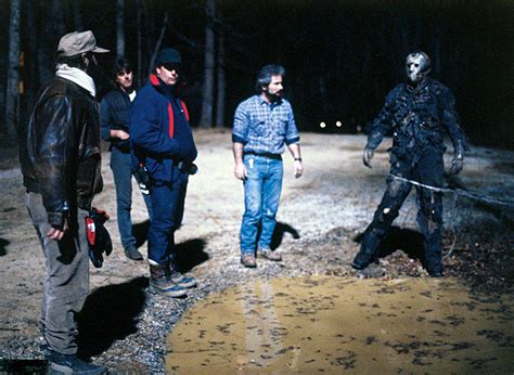 Friday The Th The Franchise A Twitteren BEHIND THE SCENES Kane Hodder And Crew On Set Of