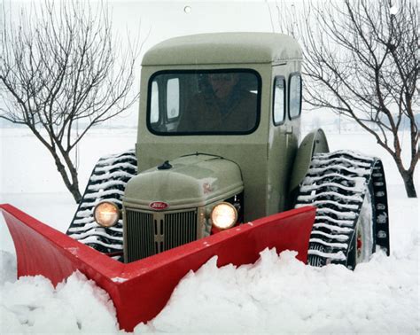 A Rare Beauty In The Snow 1951 Ford 8n With Dearborn Snowplow Agweb