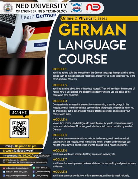 German Language Course Ned Academy Ccee Cmpp