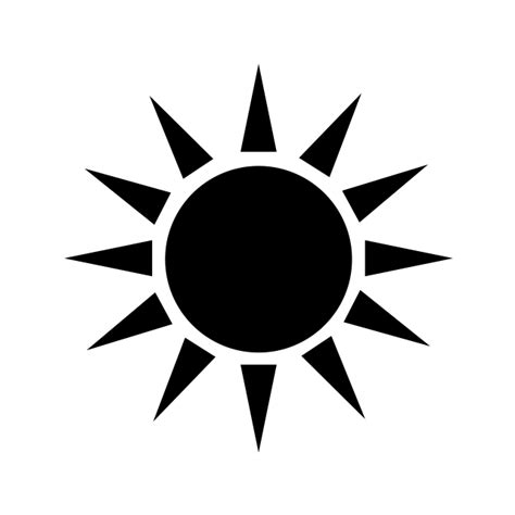 Are you searching for sun icon png images or vector? Sun Icon, Shiny, Season, Summer PNG and Vector with ...