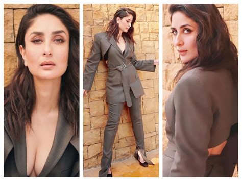 Photos Kareena Kapoor Khan Gives Major Style Goals In Her Backless Blazer
