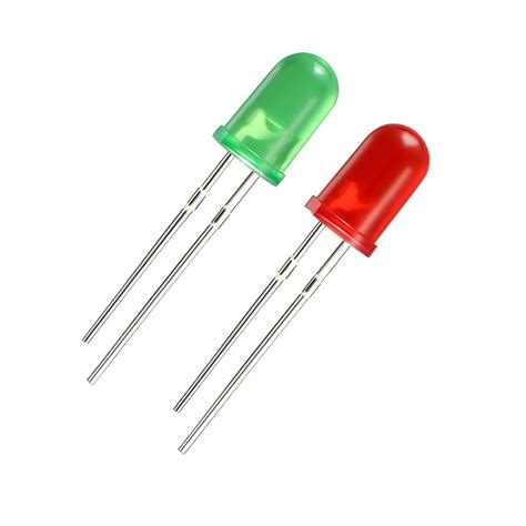 20 Pack2 Colors X 10 Pack 5mm Led Light Emitting Diode Assorted Color