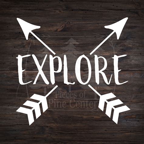 Explore Arrows Country Explore Vinyl Decal Tumbler Etsy Tumbler