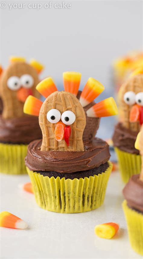 Thanksgiving day is customarily a day for families and friends to get together for a special meal. Turkey Cupcakes - Thanksgiving Cupcake Decorating - Your ...