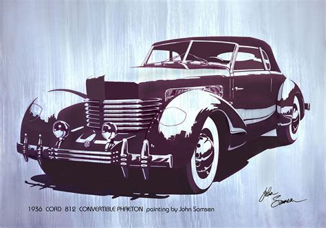 Gordon Buehrigs Dream Car 1936 Cord Convertible Classic
