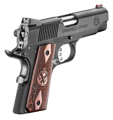 Springfield Armory Range Officer Compact 1911 4 Stainless Steel Match