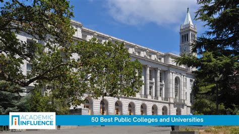 50 Best Public Colleges And Universities Ranked For Students In 2023