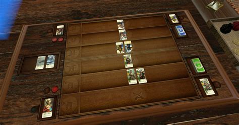 The melee and ranged rows. The Witcher 3 - Gwent Card Game at Tabletop Simulator Nexus - Mods and Community