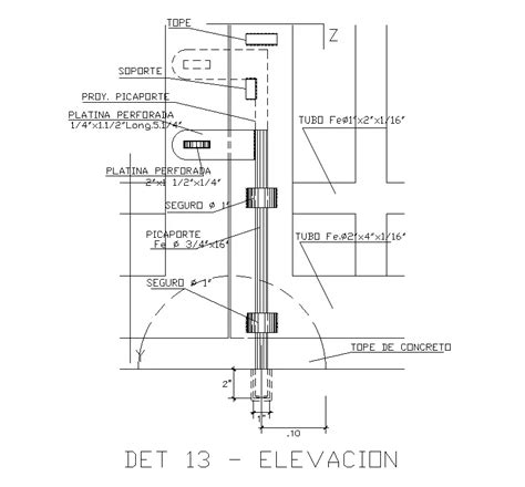 Handle Detail Drawing Separated In This Autocad File Download This 2d