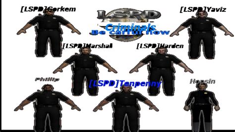 Roster Lspd