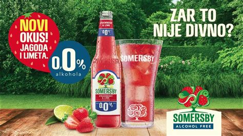 Somersby Strawberryandlime Nestvarno Dobar Ukus Stvarno Bez Alkohola