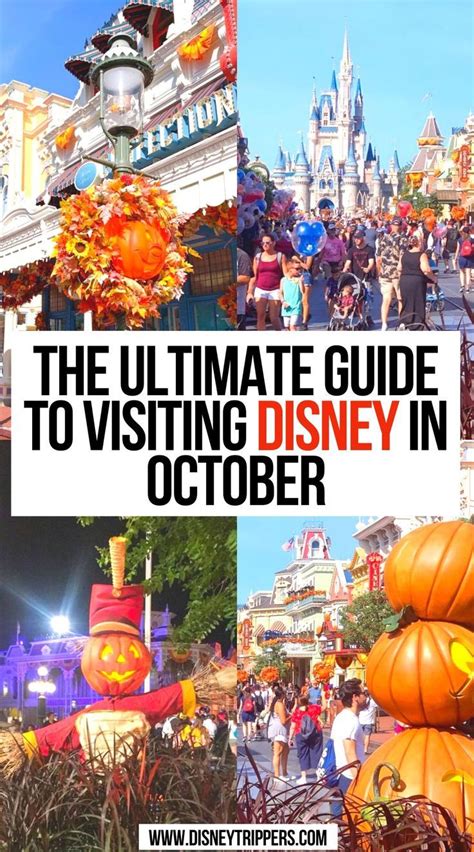 The Ultimate Guide To Visiting Disney In October Disney World Itinerary