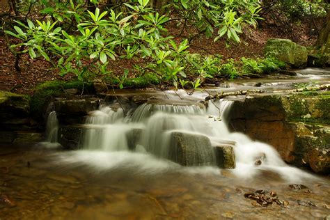 Pretty Little Waterfall Waterfalls Free Nature Pictures By