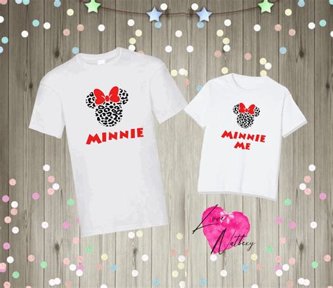 Minnie A Juego Madre Hija Camisetas Madres Día Regalos Etsy España