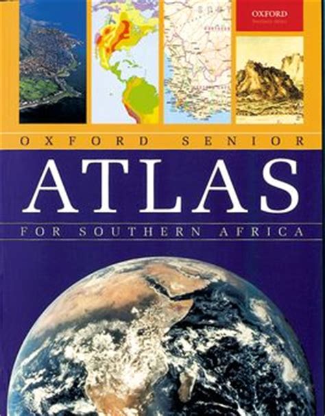 Ἄτλας, átlas) was a titan condemned to hold up the celestial heavens or sky for eternity after the titanomachy. The Senior Oxford School Atlas for Southern Africa