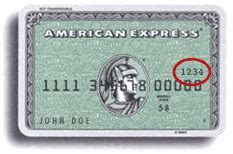 American express card has 4 digits cvv. CVV2/CVC2/CID Help