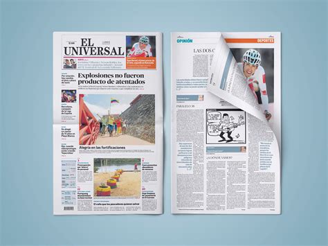 Rediseño Del Diario El Universal De Cartagena Behance